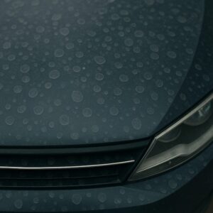 水垢がついた車